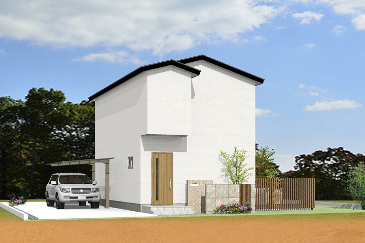 住宅の外観（HS-T28）