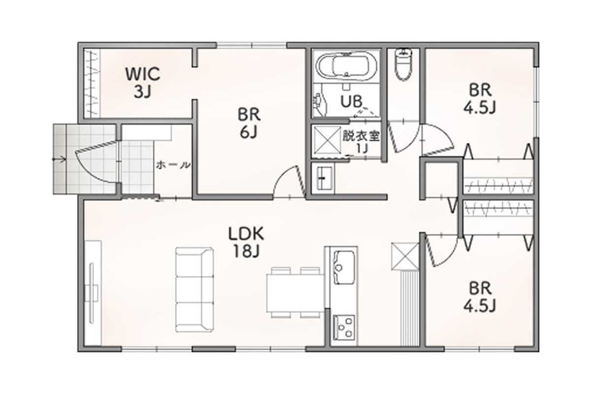 HS-S24の間取り図