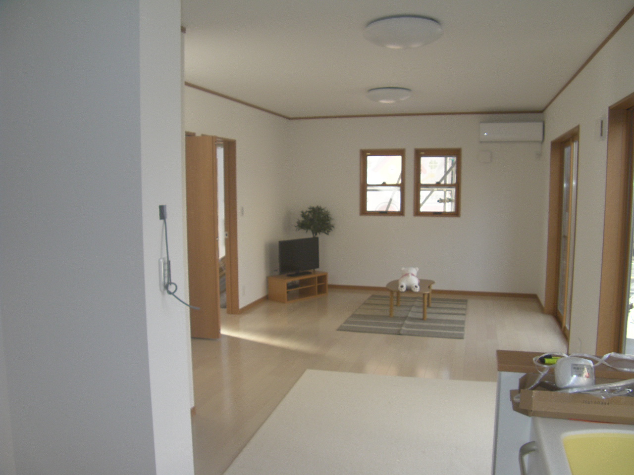 東松山市U様邸｜リビングイン階段と小屋裏収納のある家