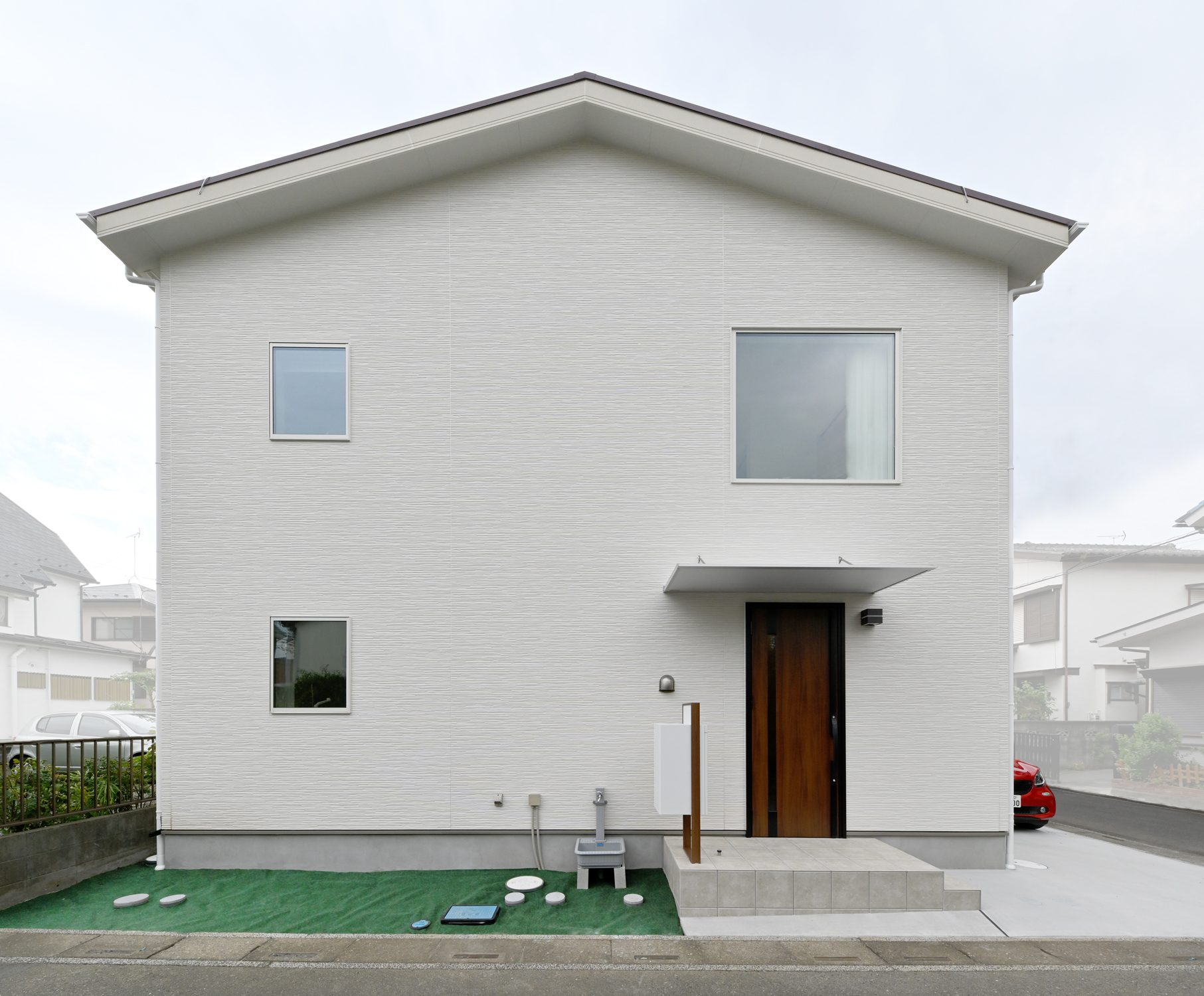 鶴ヶ島市M様邸｜2階リビングのミニマルハウス