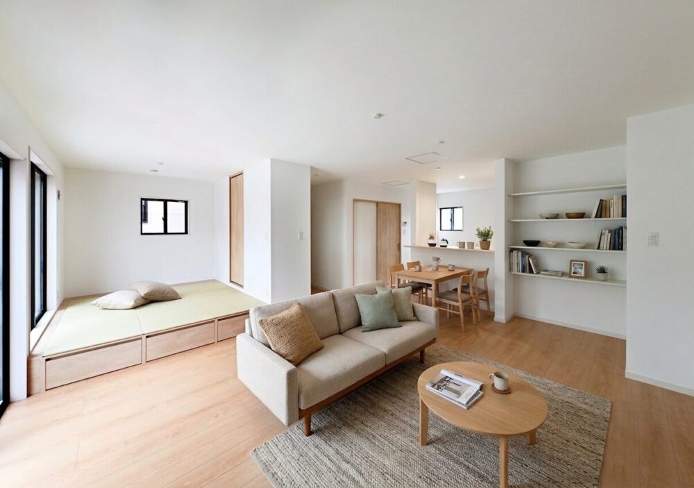 嵐山町K様邸｜家族の時間を包み込む薪ストーブのある家