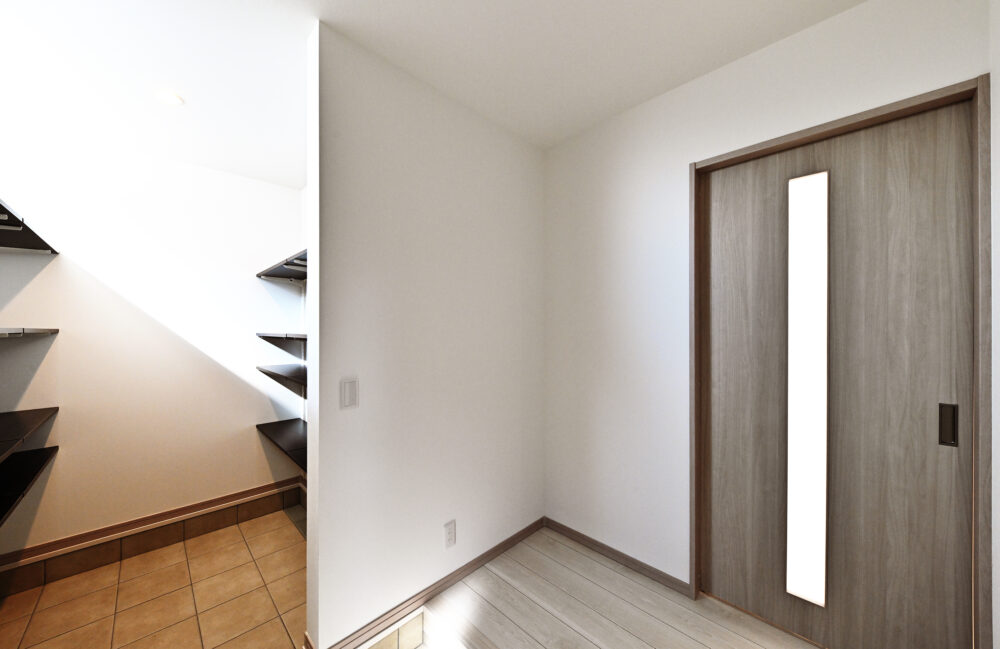 東松山市S様邸｜キッチンから見守る、子育て動線の平屋