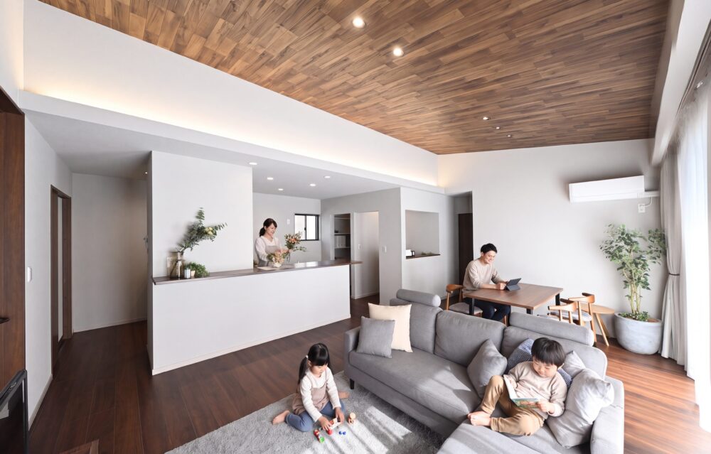 滑川町 モデルハウス｜動線が廻る家CIRCLE-サークル-